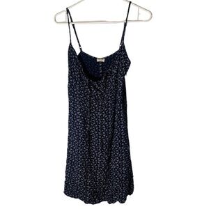 Brandy Melville Navy Floral Dress small